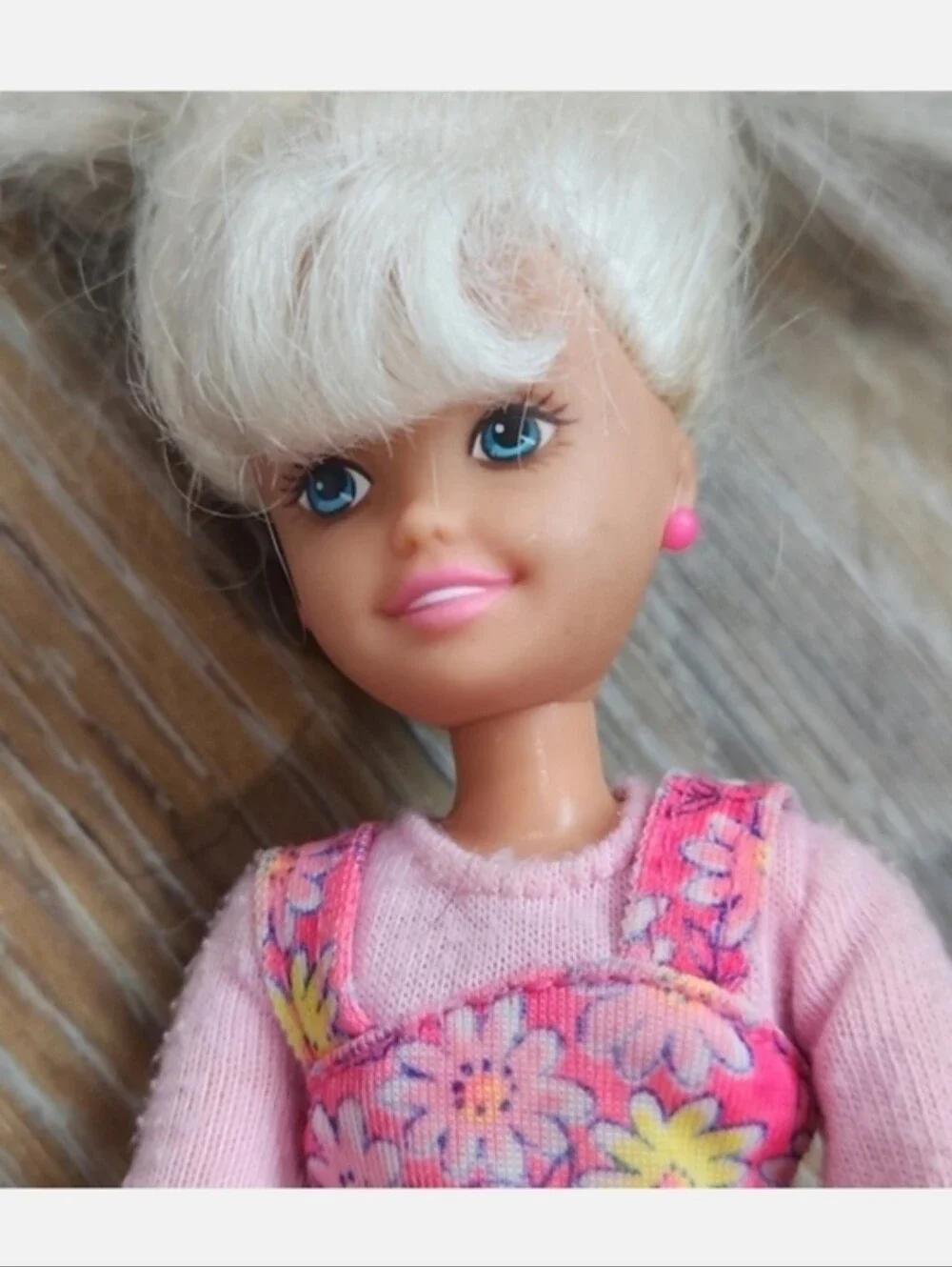 Vintage Stacie Kid Barbie Doll Pink Outfit